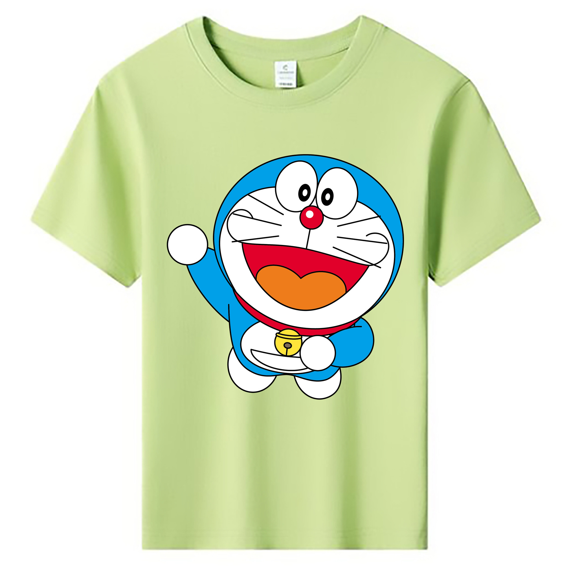 （画像用） ドラえもん Doraemon 綿100％キッズTシャツ（フロントプリント）